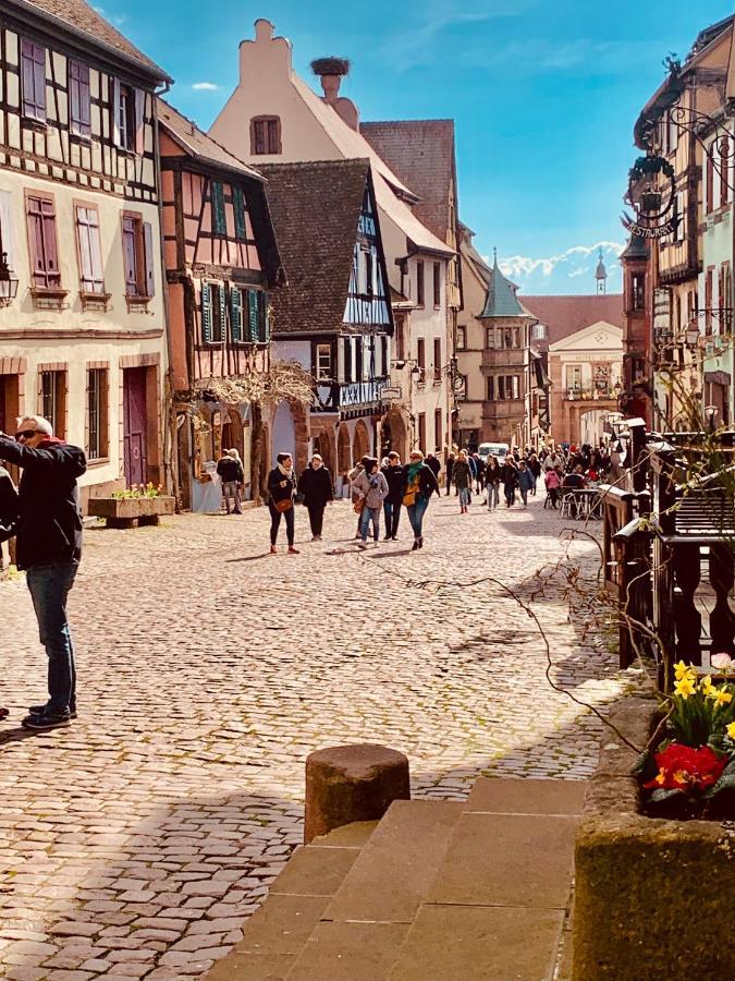 La Ruelle Alsacienne, Charme Alsacien Et Confort Moderne Риквир Екстериор снимка